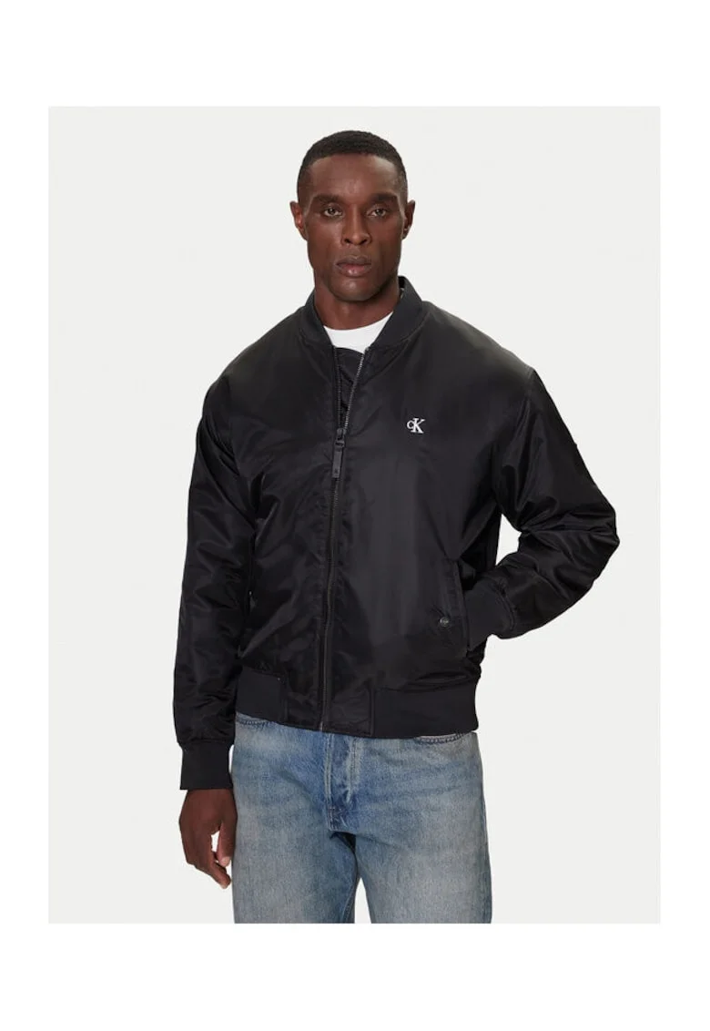 Geaca bomber barbati  negru,