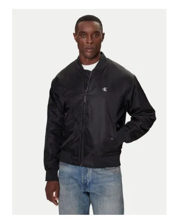 Geaca bomber barbati  negru,