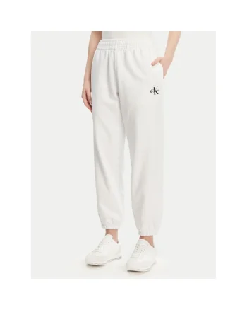Pantaloni de trening pentru dama  alb