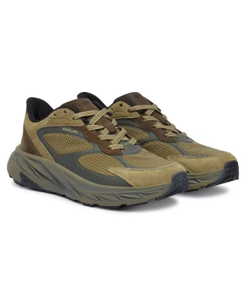 barbati  Mil Green, piele naturala, Verde