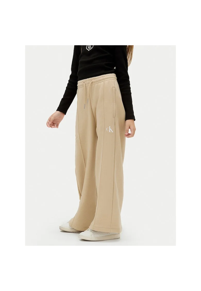 Pantaloni de trening pentru fete  bej,