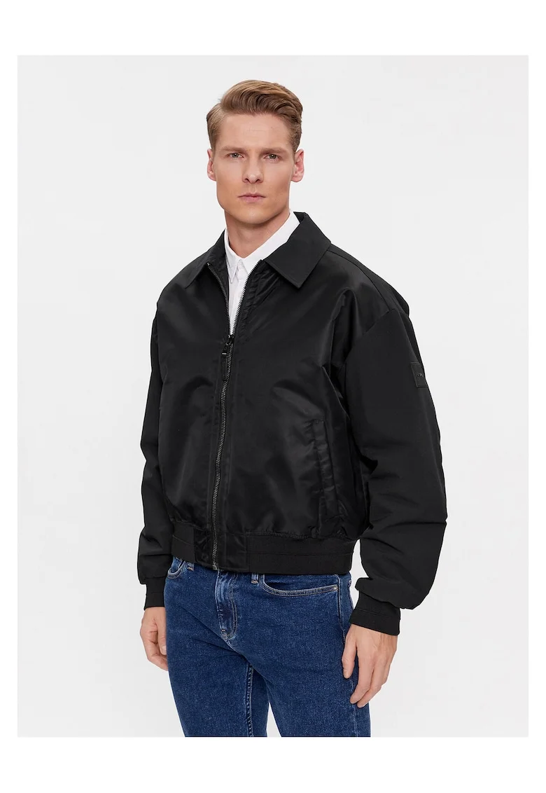 Geaca bomber barbati  negru