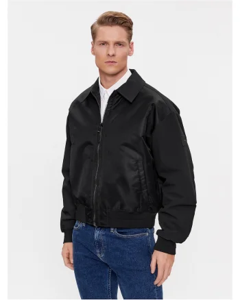 Geaca bomber barbati  negru