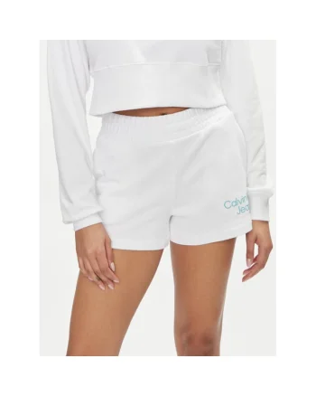 Pantaloni sport dama  alb,