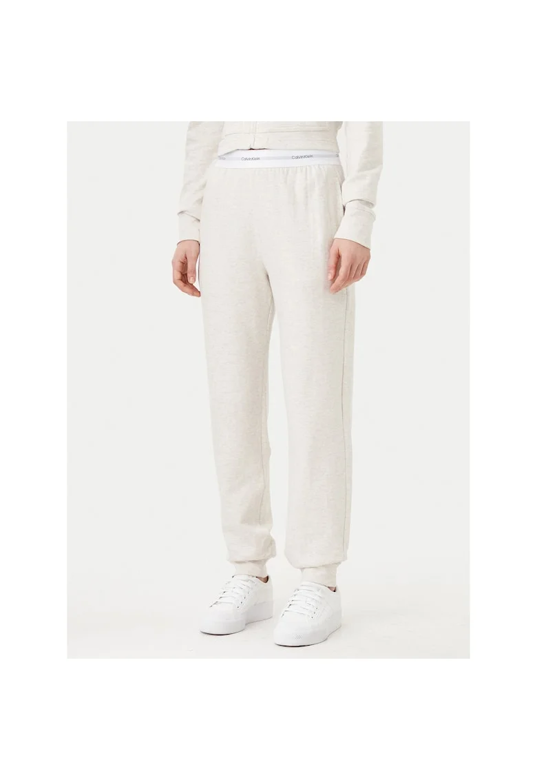 Pantaloni de trening pentru dama,  crem