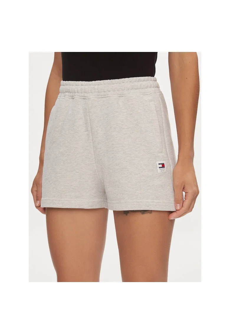 Pantaloni sport dama,  scurti, gri,