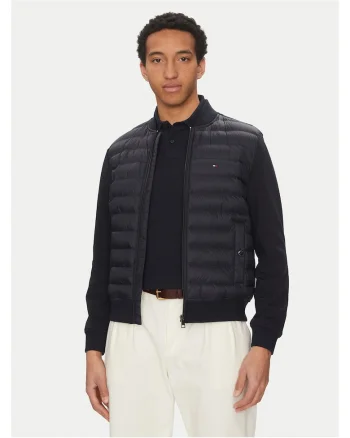 Geaca bomber stil barbatesc,  bleumarin