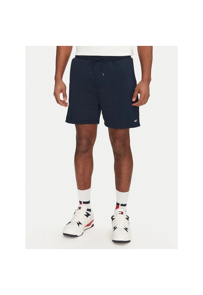 Pantaloni sport barbati  bleumarin, material elastic,