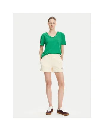 Pantaloni scurti sport dama  bej,