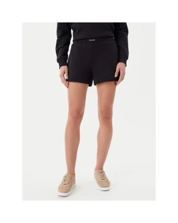 Pantaloni sport dama  negru, 2 buzunare, material elastic