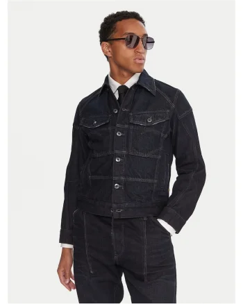 Geaca barbati,  bleumarin, denim