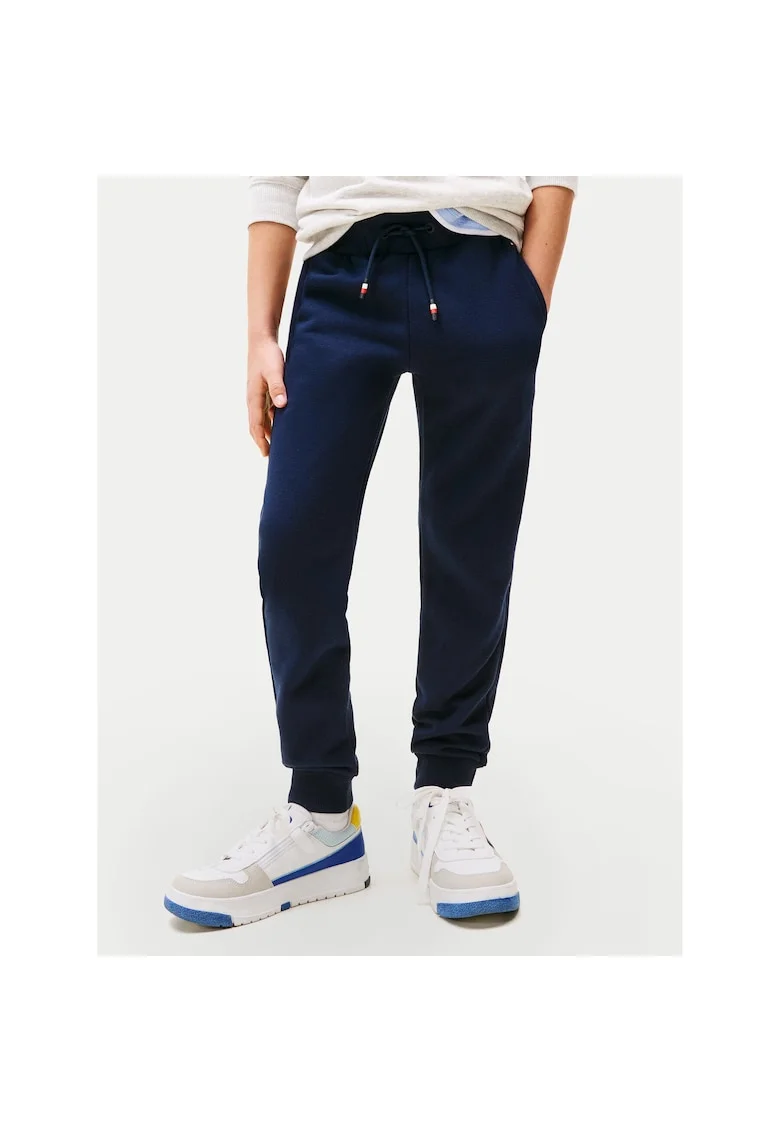 Pantaloni de trening baiat  bleumarin,