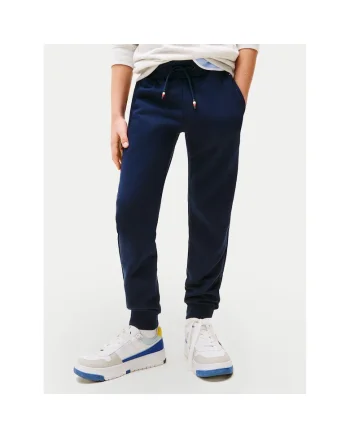 Pantaloni de trening baiat  bleumarin,