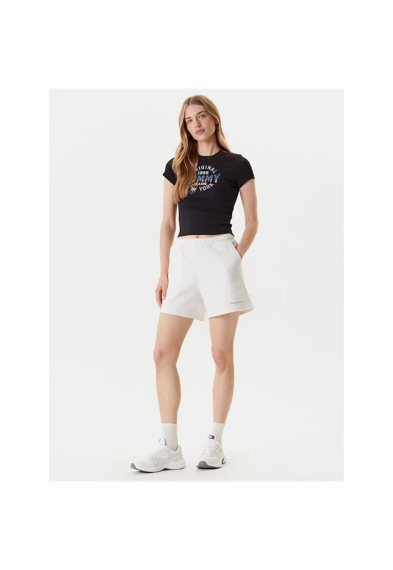 Pantaloni sport dama  culoare ecru