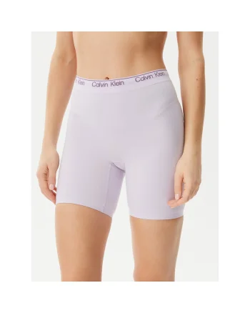 Pantaloni scurti sport dama  violet, material elastic