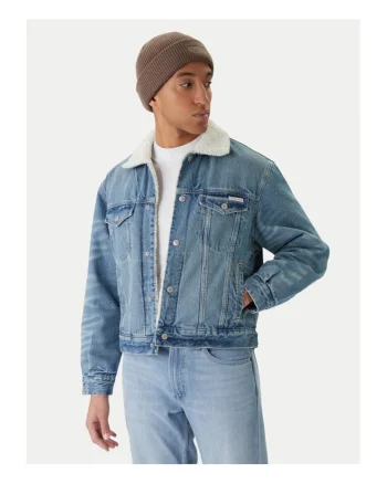 Geaca barbati,  albastru, din denim