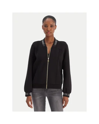 Hanorac dama  negru, sport, textil