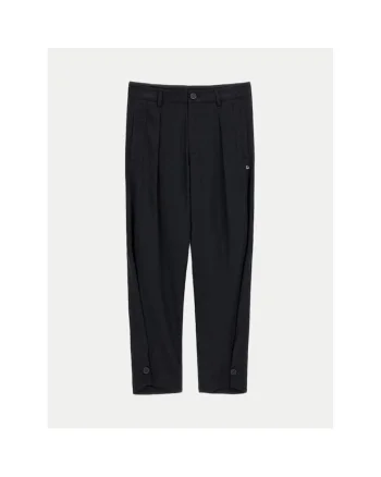 Pantaloni copii,  negru, material textil,