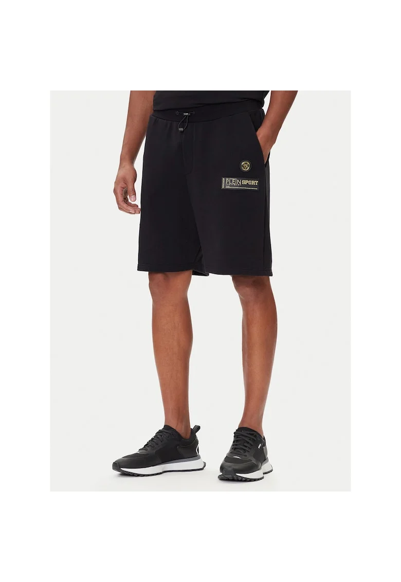 Pantaloni sport barbati  negru, respirabil,