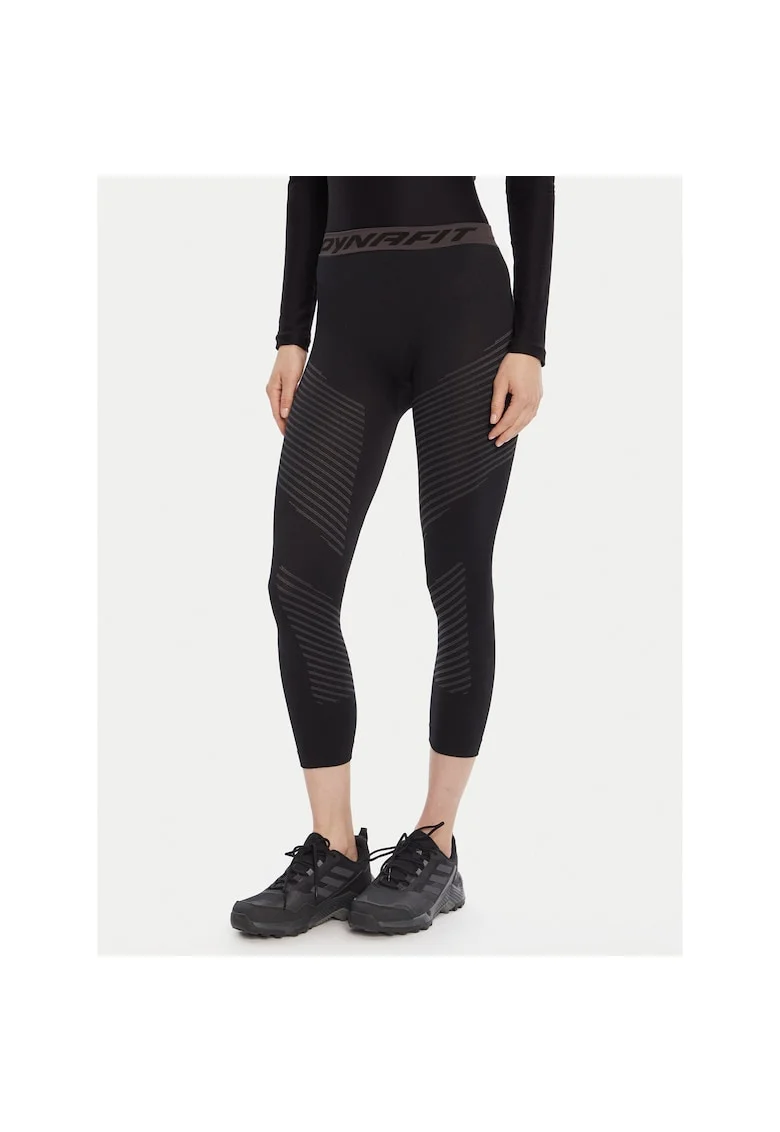 Pantaloni sport dama  termoactivi, negru,