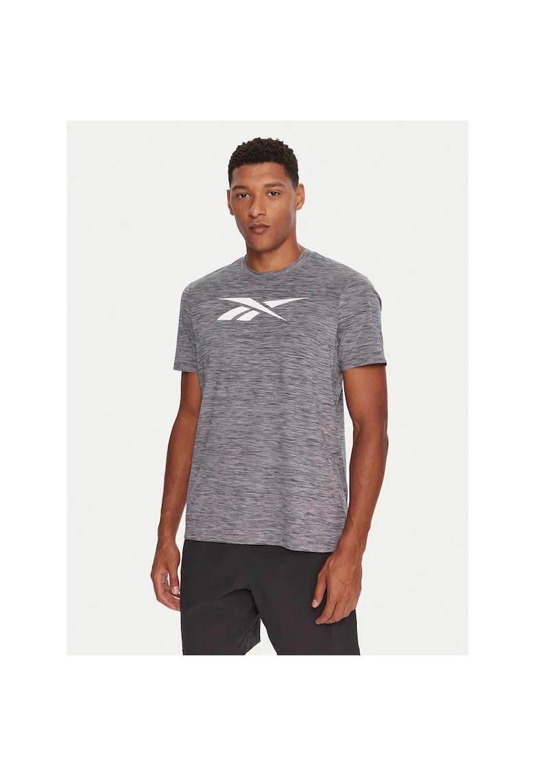Tricou sport  gri din bumbac, Gri