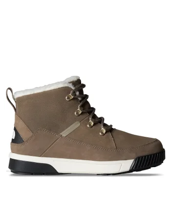 Ghete sport dama,  Cavern Grey/White Dune, piele naturala, impermeabile