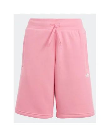 Pantaloni sport pentru copii,  scurti, unisex, roz