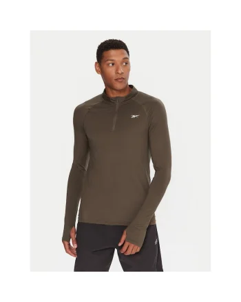 Tricou sport barbati  kaki, material tehnic