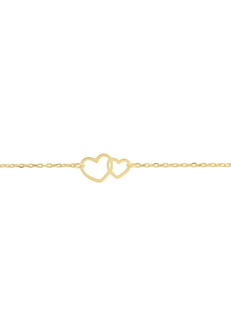 Colier My Sweet Valentine, argint 925 aurit