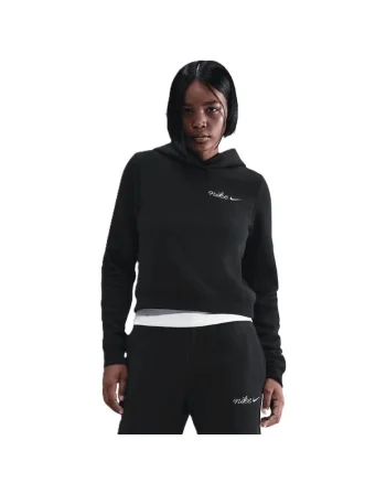 Hanorac  W NSW PHNX FLC SHRUNKEN HOODIE-IM7494-010