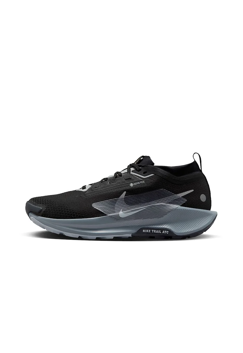 Pantofi Pegasus Trail 5 GTX impermeabili din material textil, pentru alergare, Negru/Gri carbune