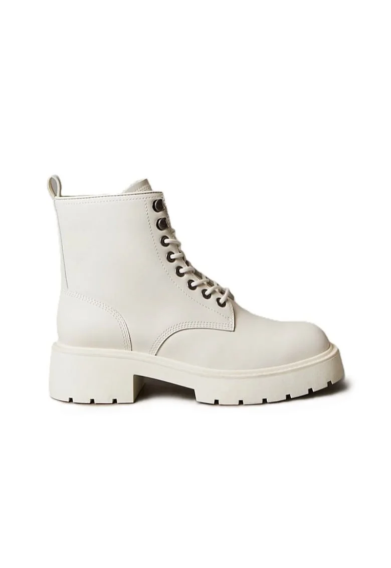 Ghete  CHUNKY LACE UP ZIP BOOT-YW0YW01999-YAJ