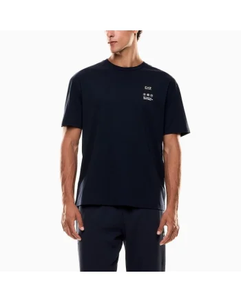 Tricou  train logo series m tee ss, Albastru