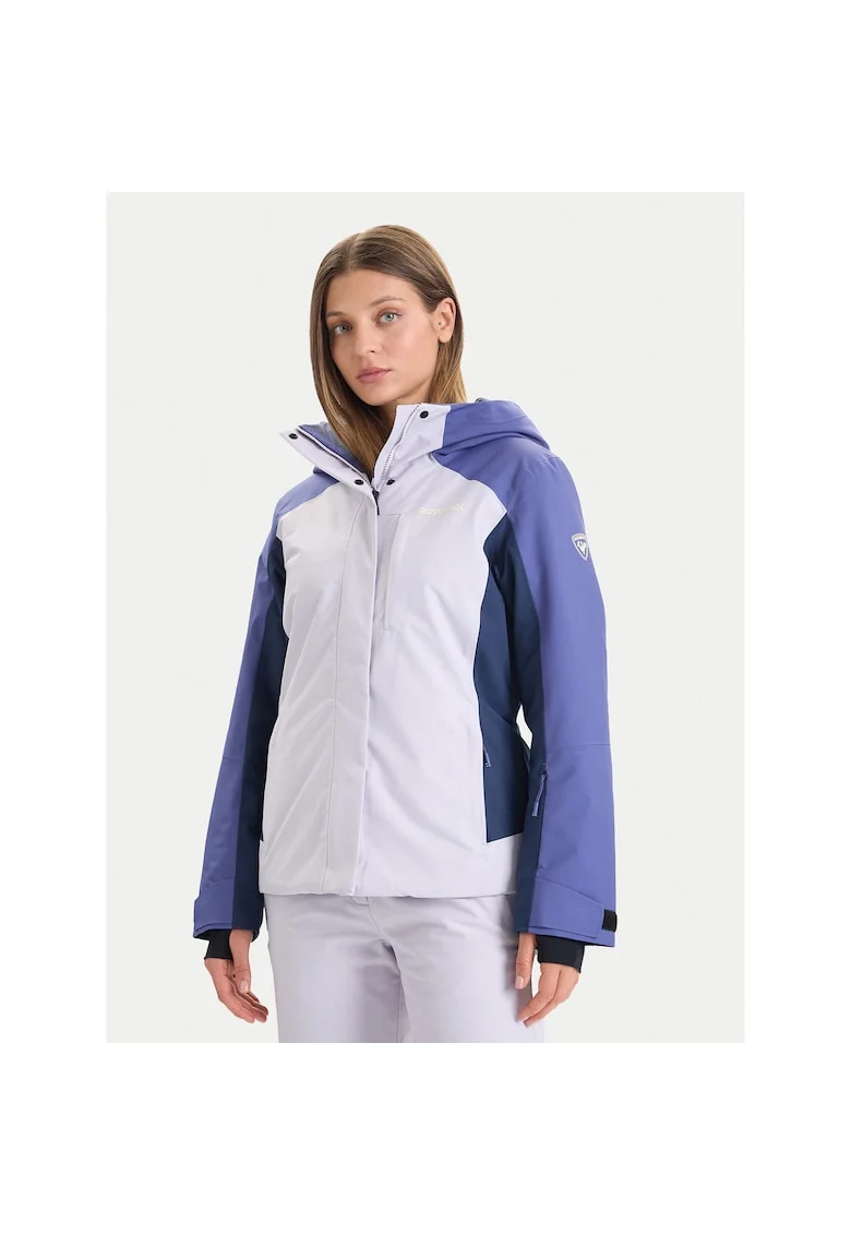 Geaca de ski dama  violet-alb