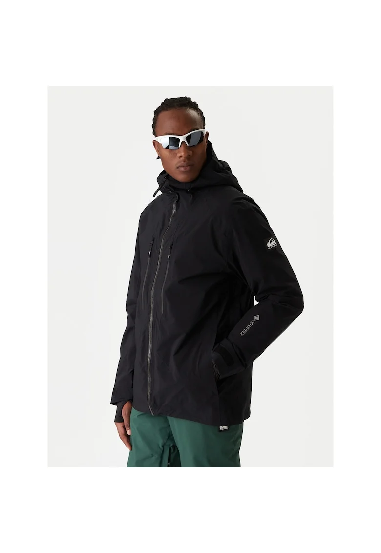 Geaca de snowboard barbati,  negru