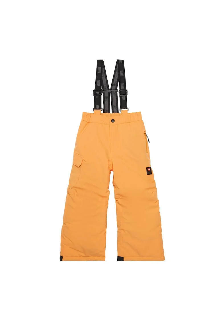 Pantaloni sport copii,  portocalii, pentru schi