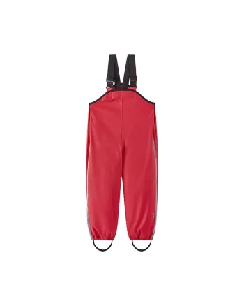 Pantaloni sport copii,  unisex, rosu, impermeabili
