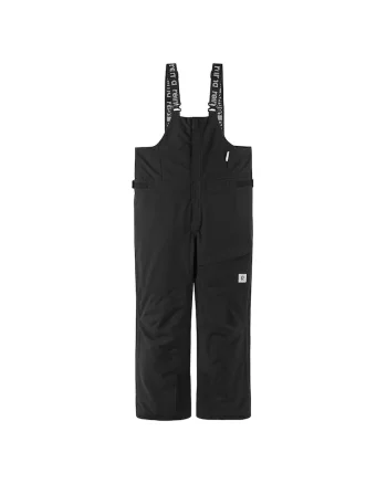 Pantaloni sport copii,  pentru schi, unisex, negru