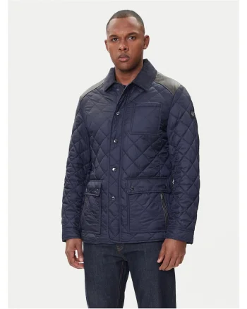 Jacheta de tranzitie barbati  bleumarin, din material de calitate