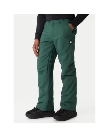 Pantaloni sport barbati  de snowboard, verde