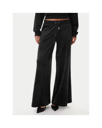 Pantaloni de trening de dama  negru, largi