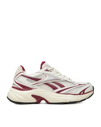 Pantofi sport dama,  CEO-BELWAVE AR30278W , alb/rosu, tesatura