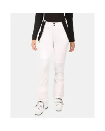 Pantaloni Softshell ski sau snowboard  Dione, Femei, Alb
