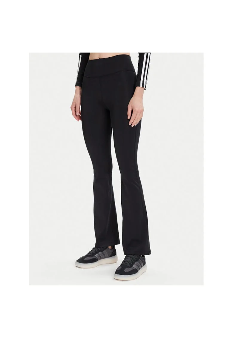 Colanti sport dama  negru, material elastic
