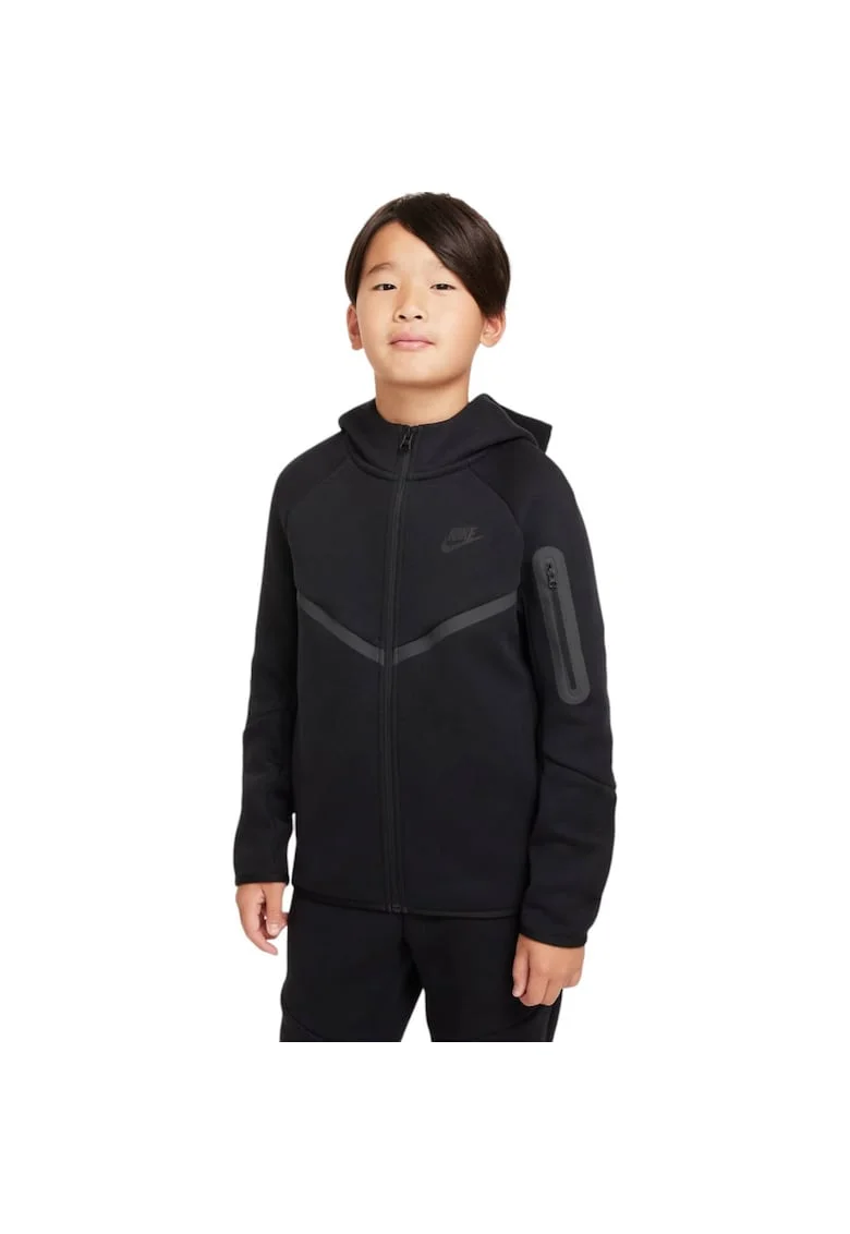 Hanorac  Tech Fleece FZ - PD 39093, Negru