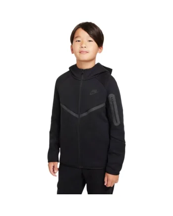 Hanorac  Tech Fleece FZ - PD 39093, Negru