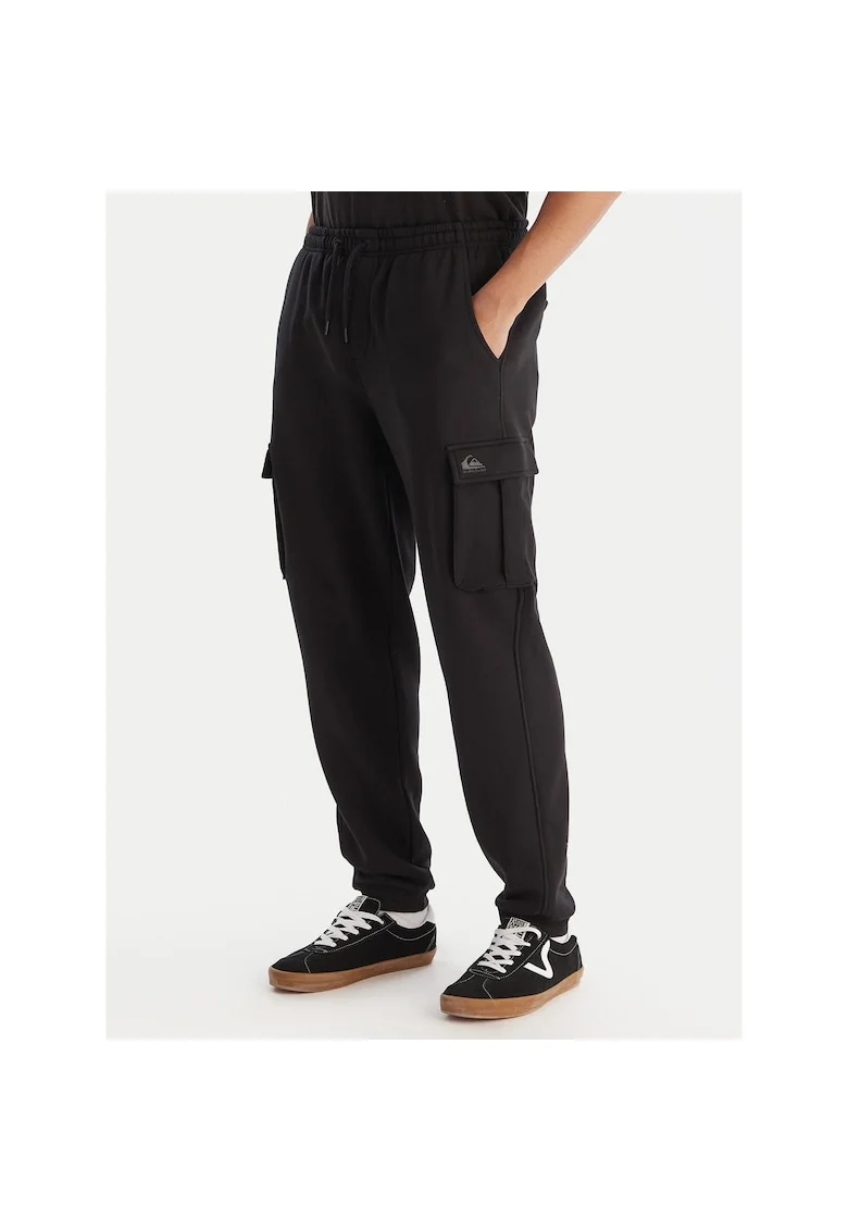 Pantaloni sport barbati  negru, de trening