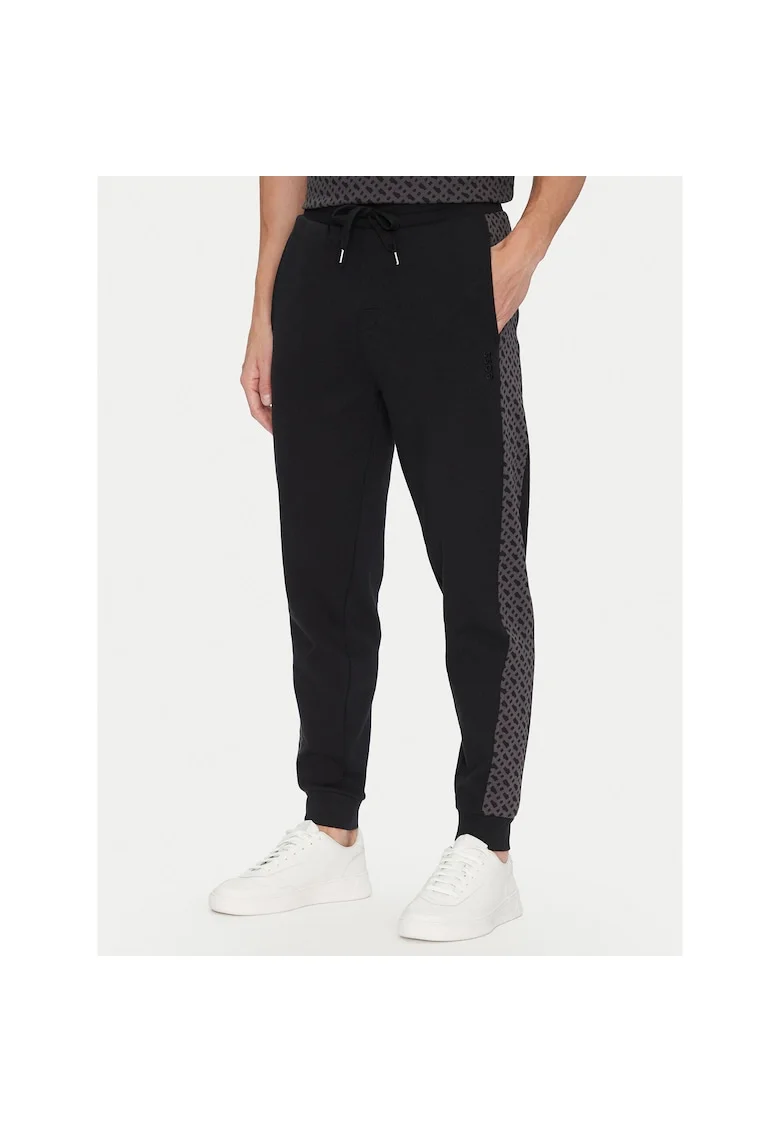 Pantaloni sport barbati  negru, trening