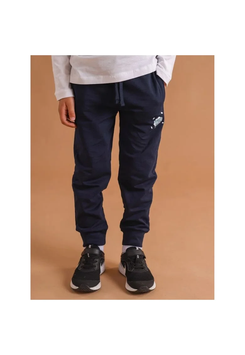 Pantaloni din bumbac, imprimeu, pentru baieti