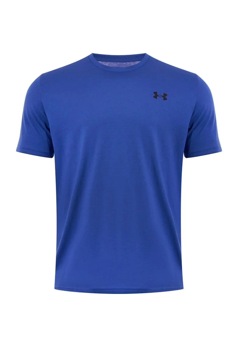 Tricou lejer Lockup, Negru stins/Albastru royal